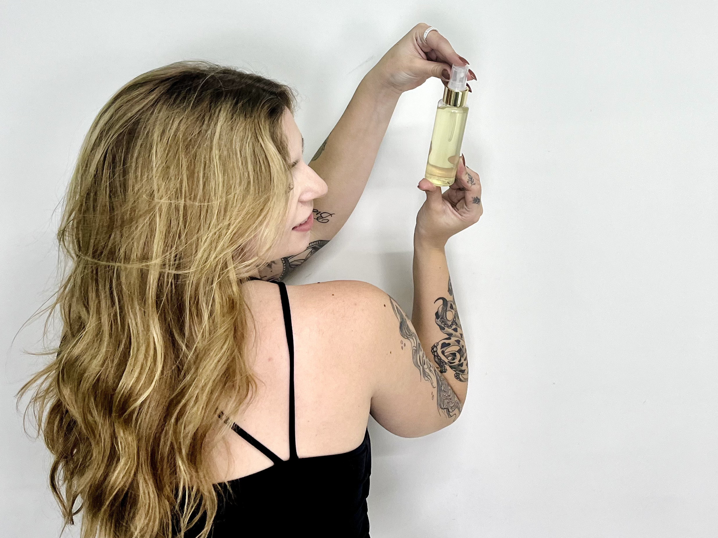 perfume para cabelos